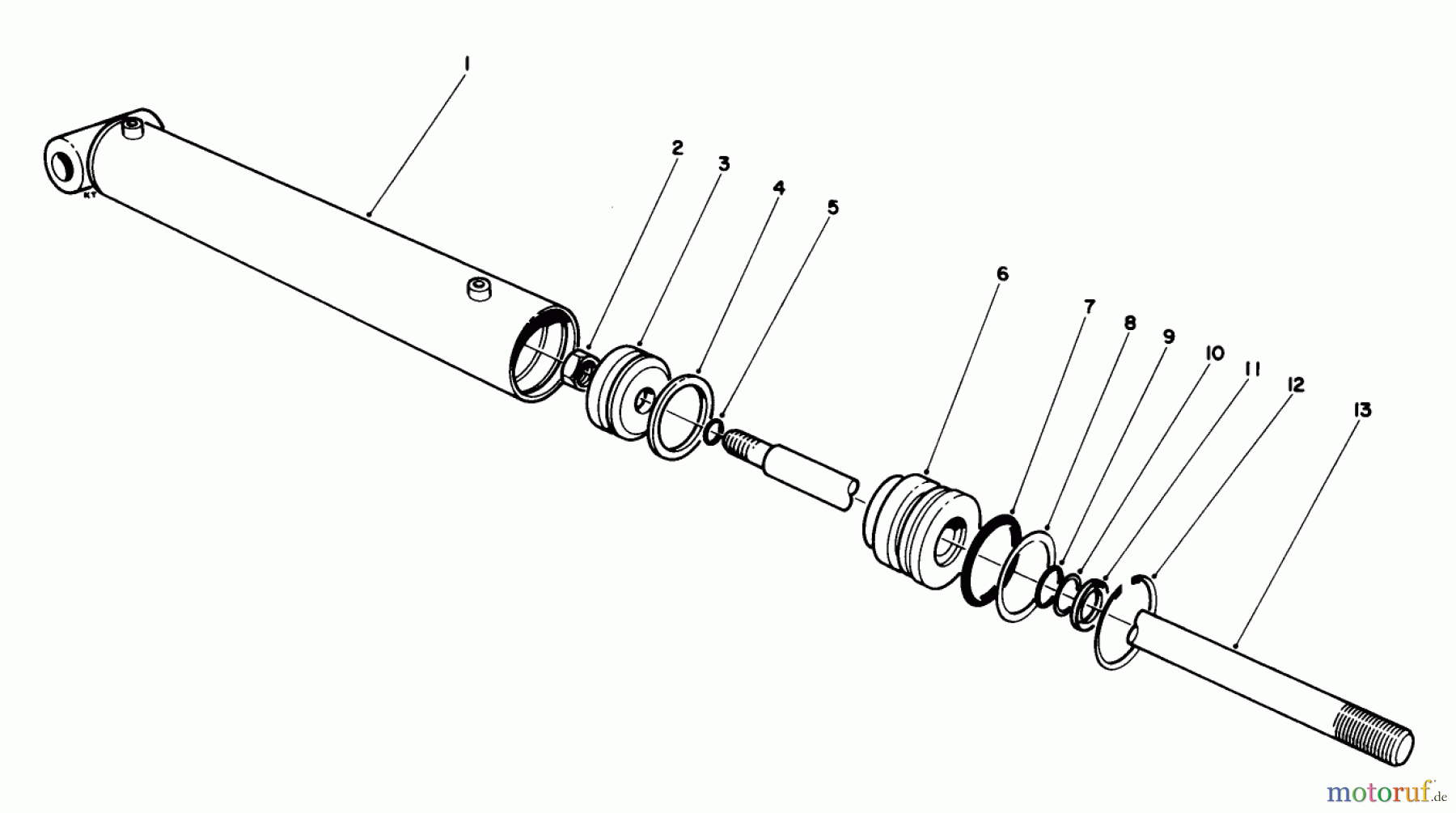 Toro Neu Mowers, Deck Assembly Only 30544 (120) - Toro 44