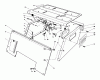 Toro 30544 (120) - 44" Side Discharge Mower, Groundsmaster 120, 1988 (800001-899999) Ersatzteile SEAT SUPPORT ASSEMBLY