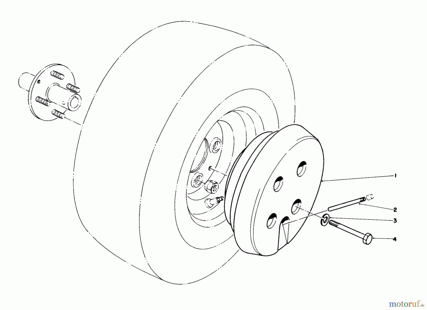 Toro Neu Mowers, Deck Assembly Only 30544 (120) - Toro 44