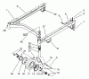 Toro 30548 (118) - 48" Recycler Mower, ProLine 118, 1992 (2000001-2999999) Ersatzteile CARRIER FRAME ASSEMBLY