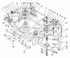 Toro 30548 (118) - 48" Recycler Mower, ProLine 118, 1992 (2000001-2999999) Ersatzteile CUTTING DECK & SPINDLE ASSEMBLY