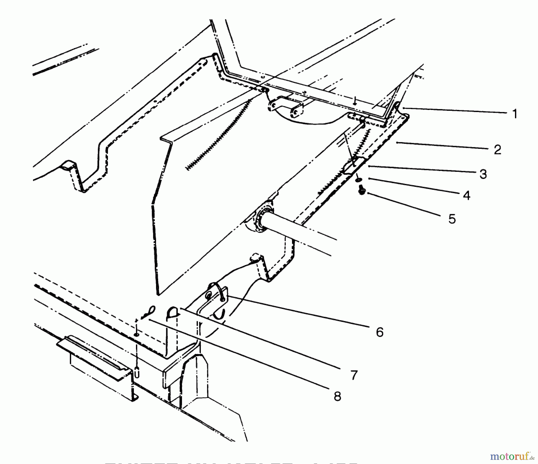 Toro Neu Mowers, Deck Assembly Only 30548 (118) - Toro 48