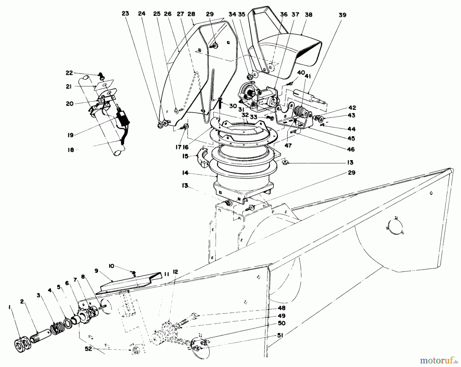 Toro Neu Mowers, Deck Assembly Only 30560 - Toro 52