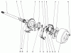 Toro 30562 (200) - 62" Side Discharge Mower, Groundsmaster 200 Series, 1983 (SN 30001-39999) Ersatzteile BRAKE ASSEMBLY
