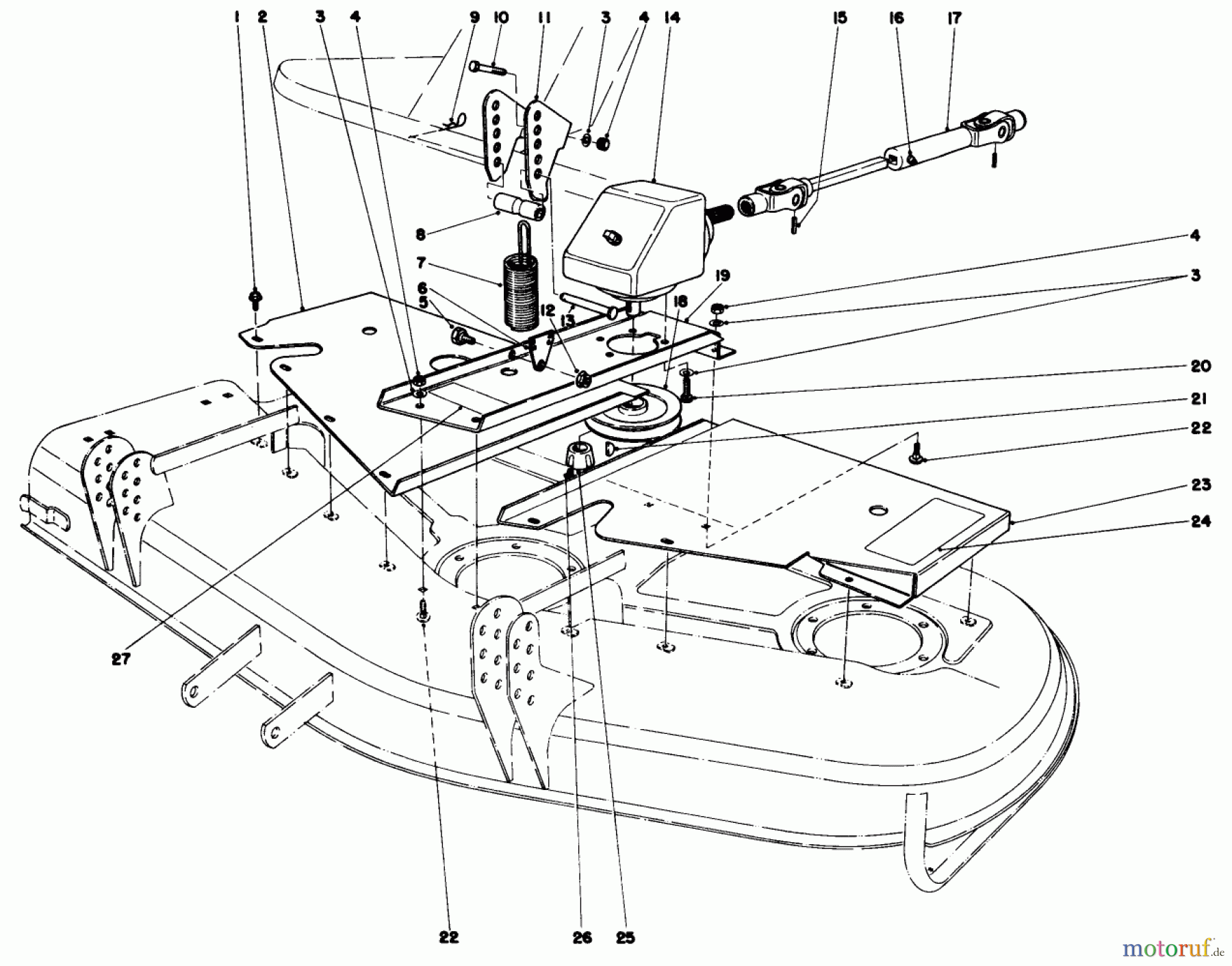 Toro Neu Mowers, Deck Assembly Only 30562 (200) - Toro 62