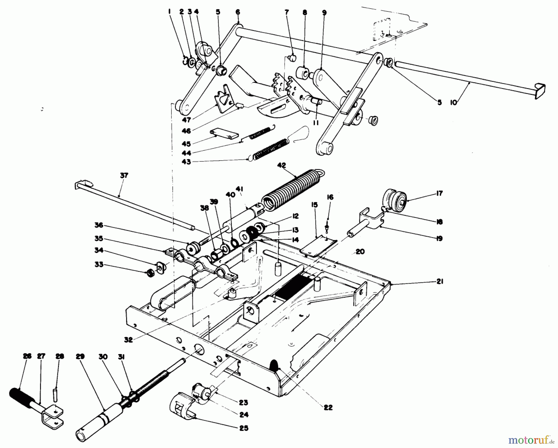 Toro Neu Mowers, Deck Assembly Only 30562 (200) - Toro 62