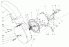 Toro 30562 (200) - 62" Side Discharge Mower, Groundsmaster 200 Series, 1983 (SN 30001-39999) Ersatzteile GRASS COLLECTION SYSTEM MODEL NO. 30557 (FOR CUTTING UNIT MODEL 30555) #1
