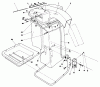 Toro 30562 (200) - 62" Side Discharge Mower, Groundsmaster 200 Series, 1983 (SN 30001-39999) Ersatzteile GRASS COLLECTION SYSTEM MODEL NO. 30557 (FOR CUTTING UNIT MODEL 30555) #3