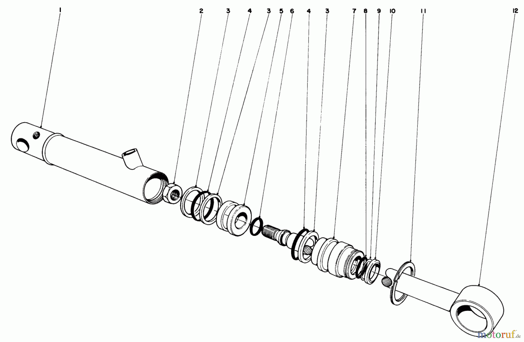 Toro Neu Mowers, Deck Assembly Only 30562 (200) - Toro 62