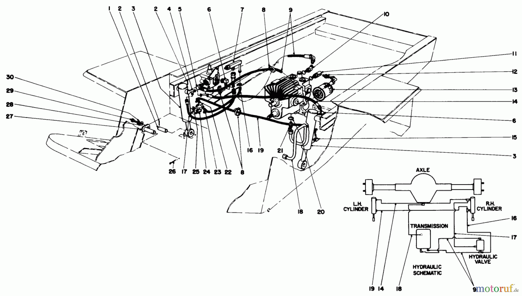 Toro Neu Mowers, Deck Assembly Only 30562 (200) - Toro 62