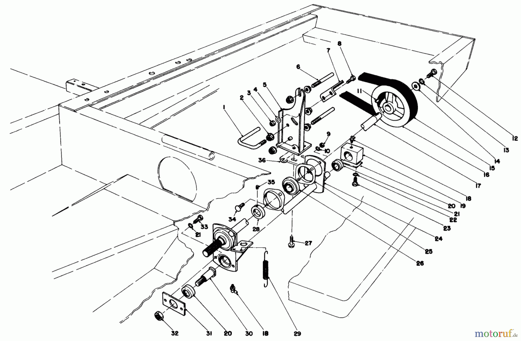 Toro Neu Mowers, Deck Assembly Only 30562 (200) - Toro 62