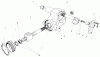 Toro 30562 (200) - 62" Side Discharge Mower, Groundsmaster 200 Series, 1983 (SN 30001-39999) Ersatzteile STEERING GEAR ASSEMBLY NO. 41-8820