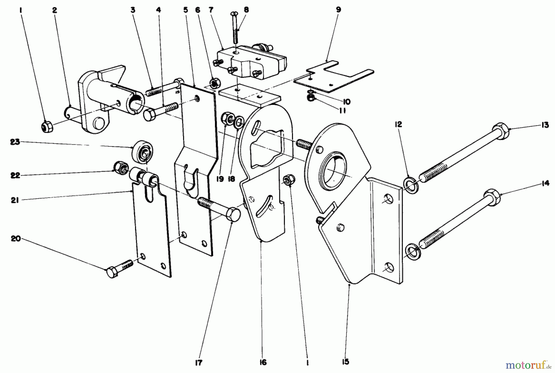 Toro Neu Mowers, Deck Assembly Only 30555 (200) - Toro 52