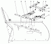 Toro 30562 (200) - 62" Side Discharge Mower, Groundsmaster 200 Series, 1983 (SN 30001-39999) Ersatzteile V-PLOW INSTALLATION NO. 30755 (OPTIONAL)