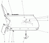 Toro 30562 (200) - 62" Side Discharge Mower, Groundsmaster 200 Series, 1983 (SN 30001-39999) Ersatzteile V-PLOW MODEL NO. 30750 (OPTIONAL)