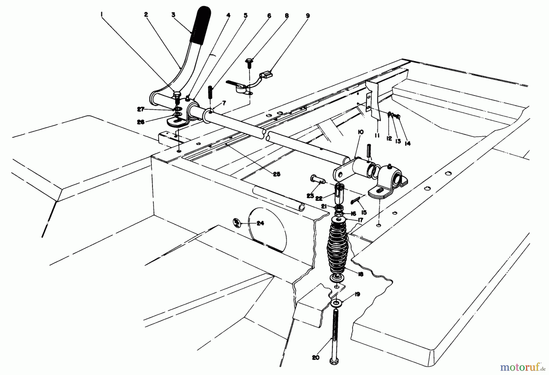 Toro Neu Mowers, Deck Assembly Only 30555 (200) - Toro 52
