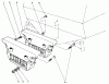 Toro 30555 (200) - 52" Side Discharge Mower, Groundsmaster 200 Series, 1984 (4000001-4999999) Ersatzteile REAR WEIGHT KIT MODE NO. 24-5780 (OPTIONAL)