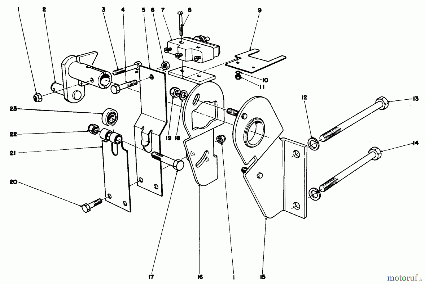 Toro Neu Mowers, Deck Assembly Only 30555 (200) - Toro 52