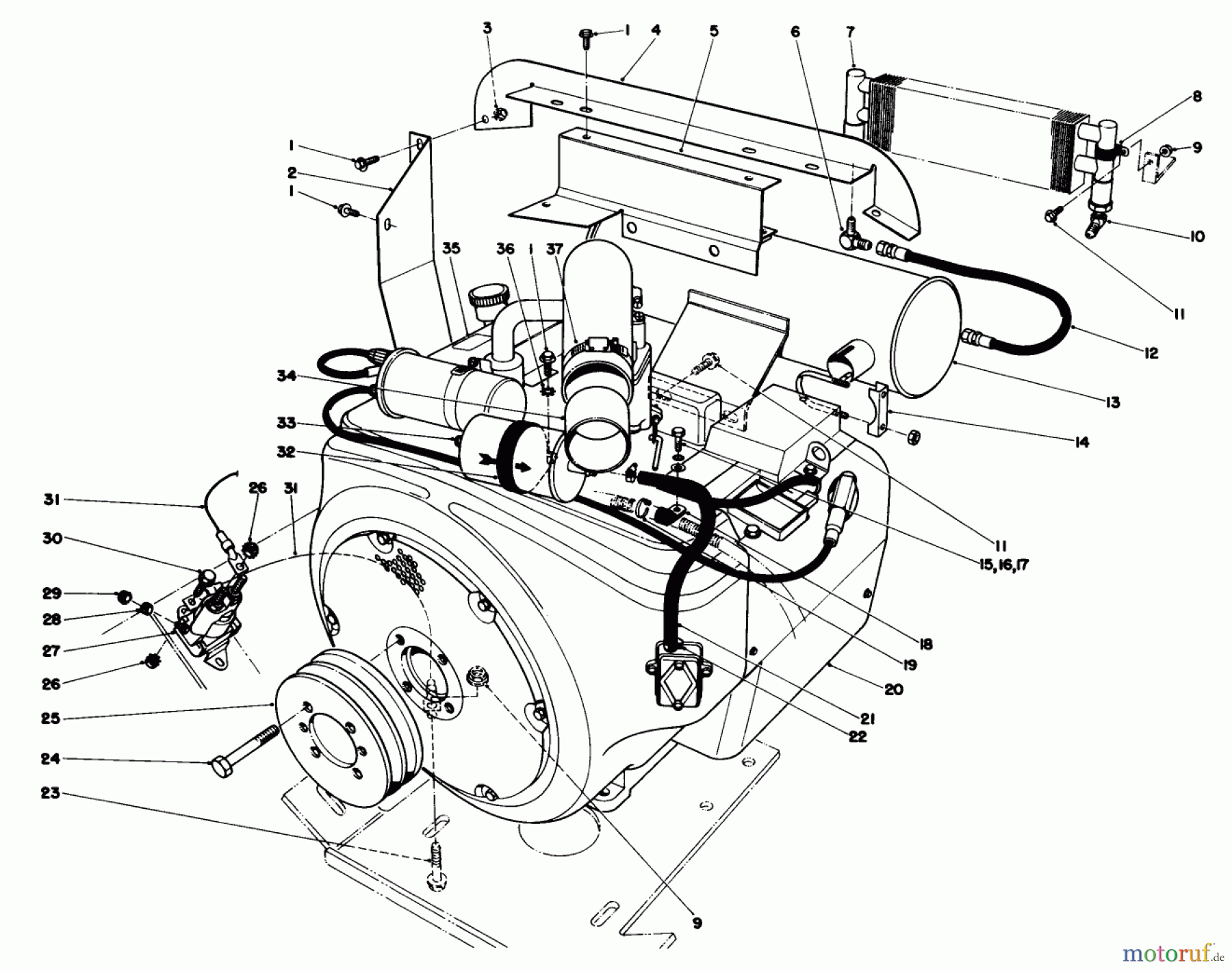 Toro Neu Mowers, Deck Assembly Only 30560 - Toro 52