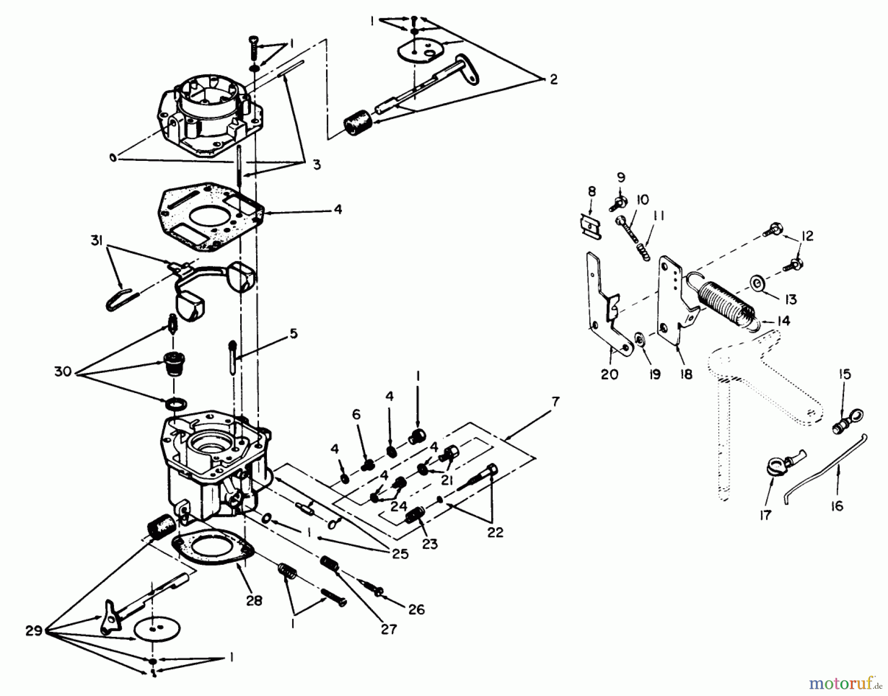 Toro Neu Mowers, Deck Assembly Only 30555 (200) - Toro 52
