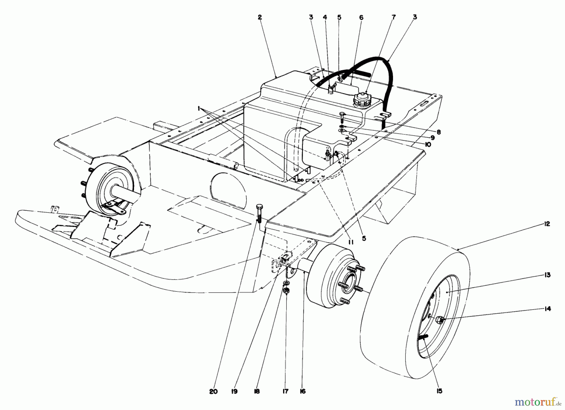  Toro Neu Mowers, Deck Assembly Only 30560 - Toro 52
