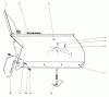 Toro 30555 (200) - 52" Side Discharge Mower, Groundsmaster 200 Series, 1985 (5000001-5999999) Ersatzteile V-PLOW MODEL NO. 30750 (OPTIONAL)
