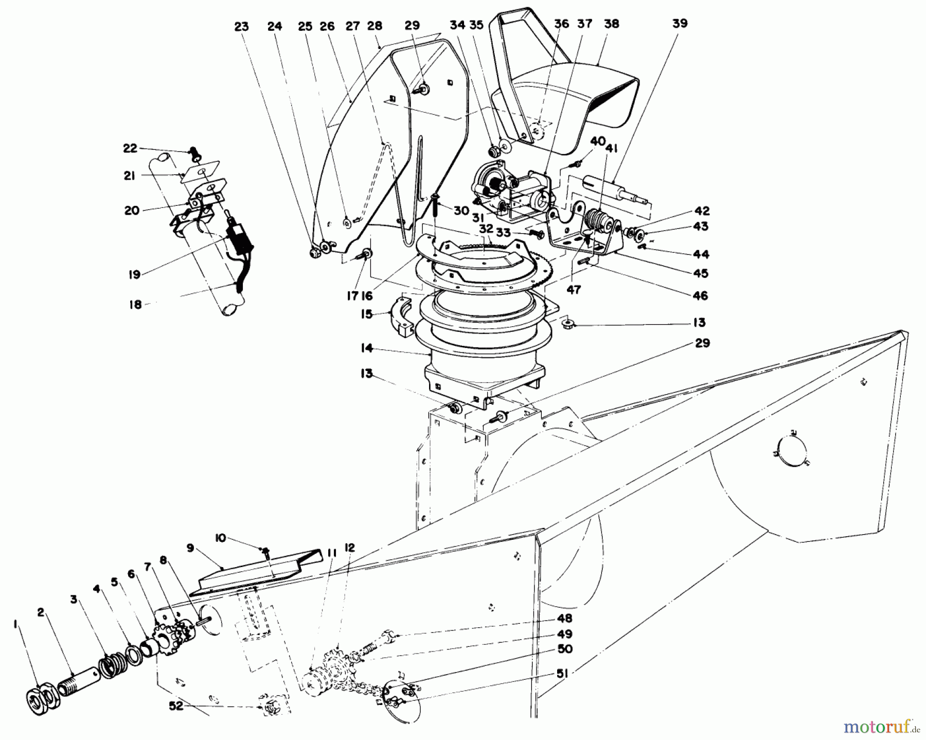 Toro Neu Mowers, Deck Assembly Only 30562 (200) - Toro 62