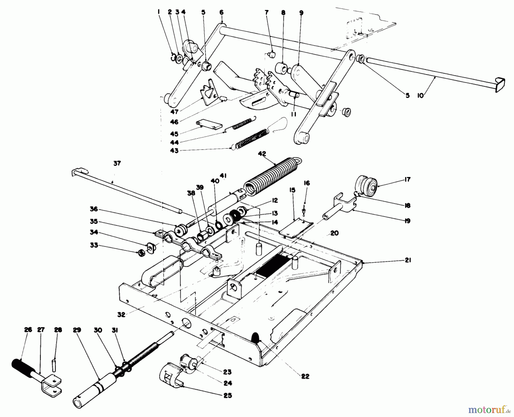 Toro Neu Mowers, Deck Assembly Only 30562 (200) - Toro 62