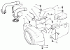 Toro 30555 (200) - 52" Side Discharge Mower, Groundsmaster 200 Series, 1986 (6000001-6999999) Ersatzteile ENGINE, ONAN MODEL NO. B48G-GA020 TYPE NO. 4139F ENGINE AIR HOUSING
