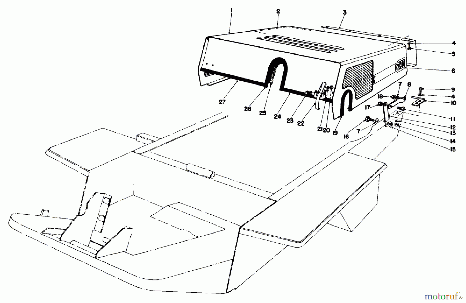 Toro Neu Mowers, Deck Assembly Only 30555 (200) - Toro 52