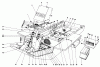 Toro 30555 (200) - 52" Side Discharge Mower, Groundsmaster 200 Series, 1986 (6000001-6999999) Ersatzteile INSTRUMENT PANEL AND STEERING POST ASSEMBLY
