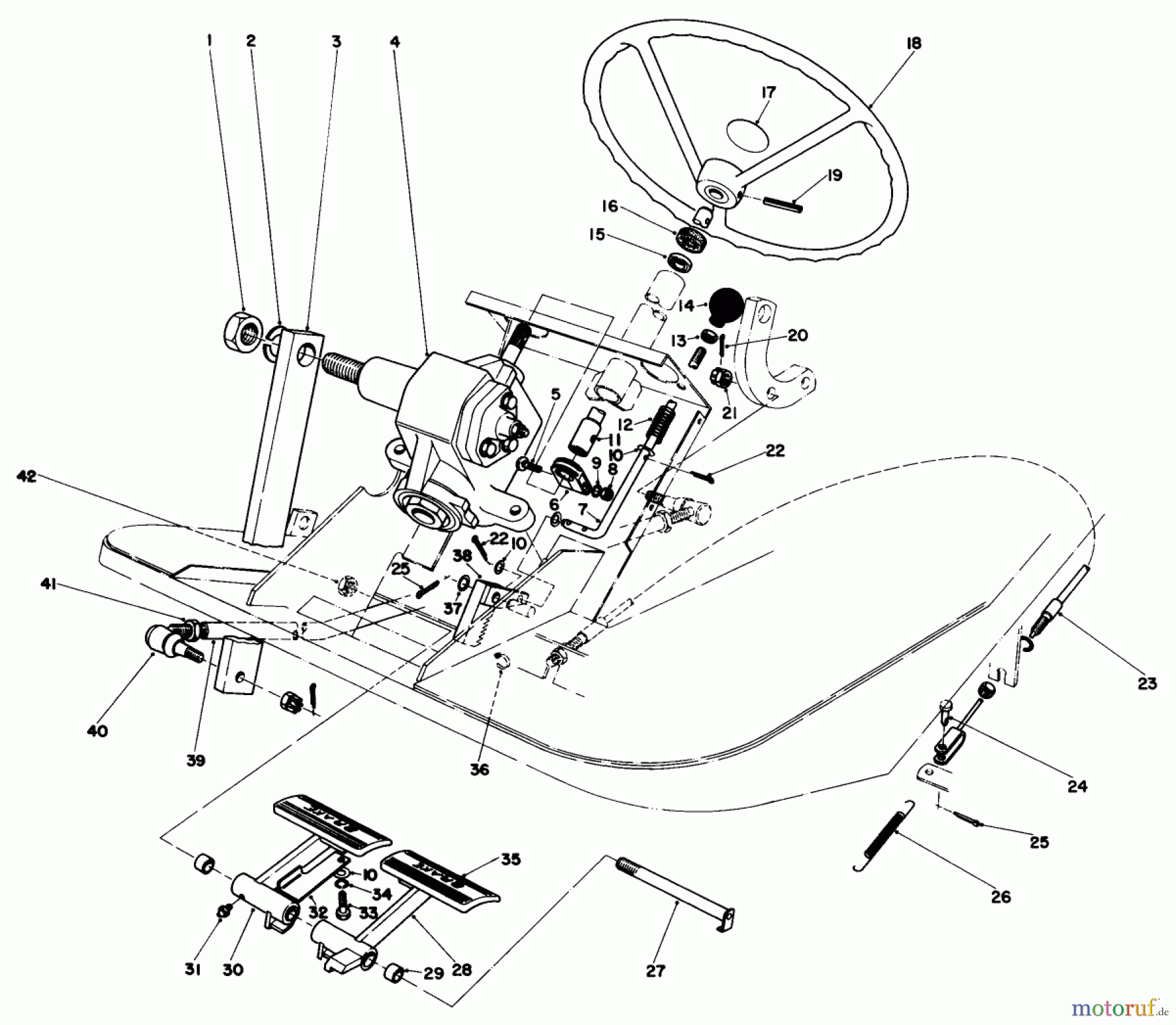 Toro Neu Mowers, Deck Assembly Only 30555 (200) - Toro 52
