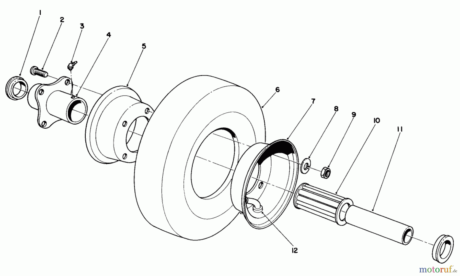 Toro Neu Mowers, Deck Assembly Only 30562 (200) - Toro 62