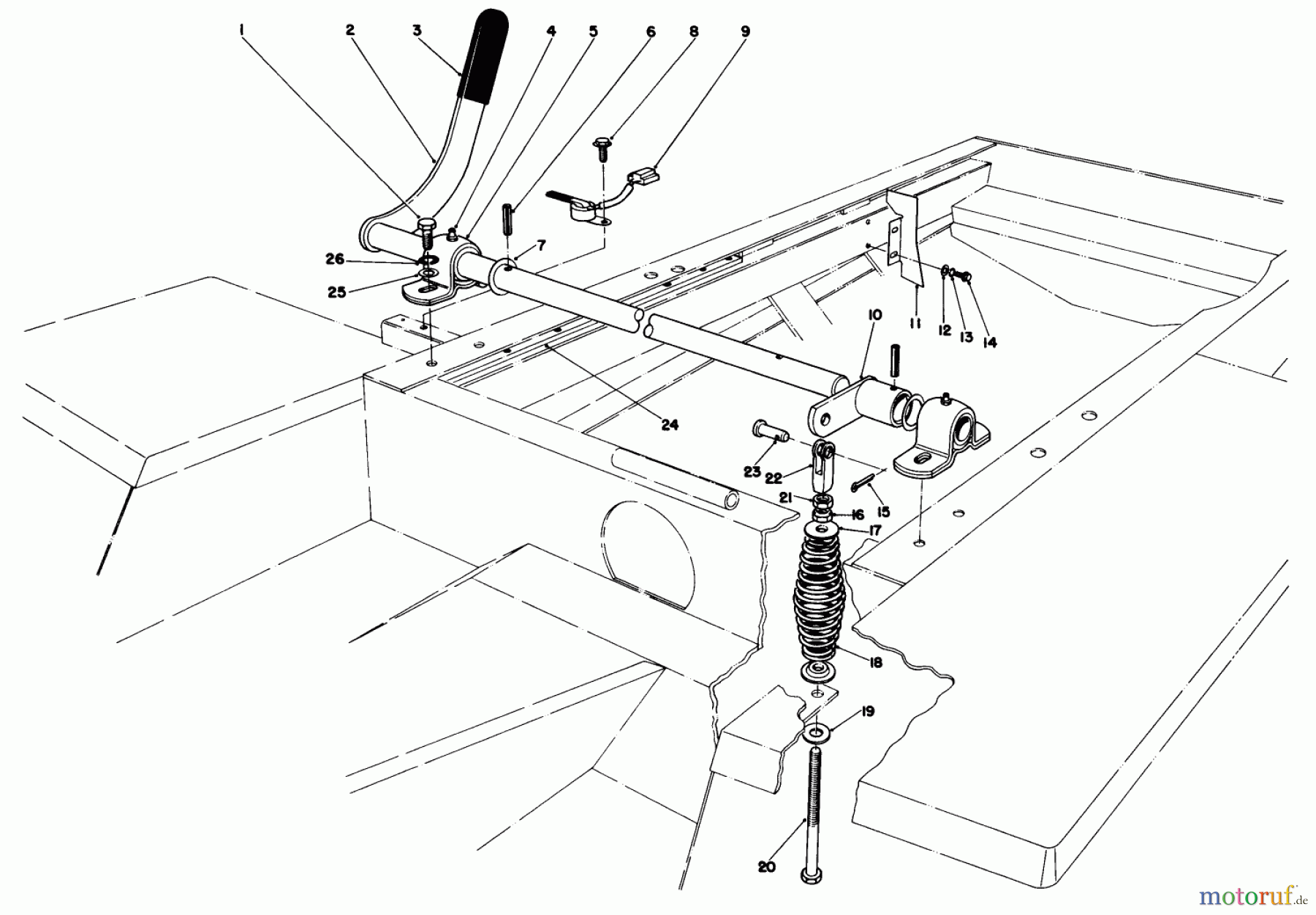Toro Neu Mowers, Deck Assembly Only 30555 (200) - Toro 52