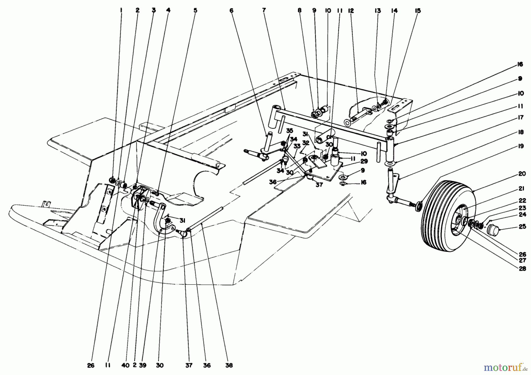 Toro Neu Mowers, Deck Assembly Only 30555 (200) - Toro 52
