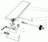 Toro 30555 (200) - 52" Side Discharge Mower, Groundsmaster 200 Series, 1986 (6000001-6999999) Ersatzteile TRACTION PEDAL ASSEMBLY