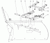 Toro 30555 (200) - 52" Side Discharge Mower, Groundsmaster 200 Series, 1986 (6000001-6999999) Ersatzteile V-PLOW INSTALLATION KIT MODEL NO. 30755 (OPTIONAL)