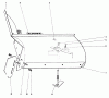 Toro 30555 (200) - 52" Side Discharge Mower, Groundsmaster 200 Series, 1986 (6000001-6999999) Ersatzteile V-PLOW MODEL NO. 30750 (OPTIONAL)