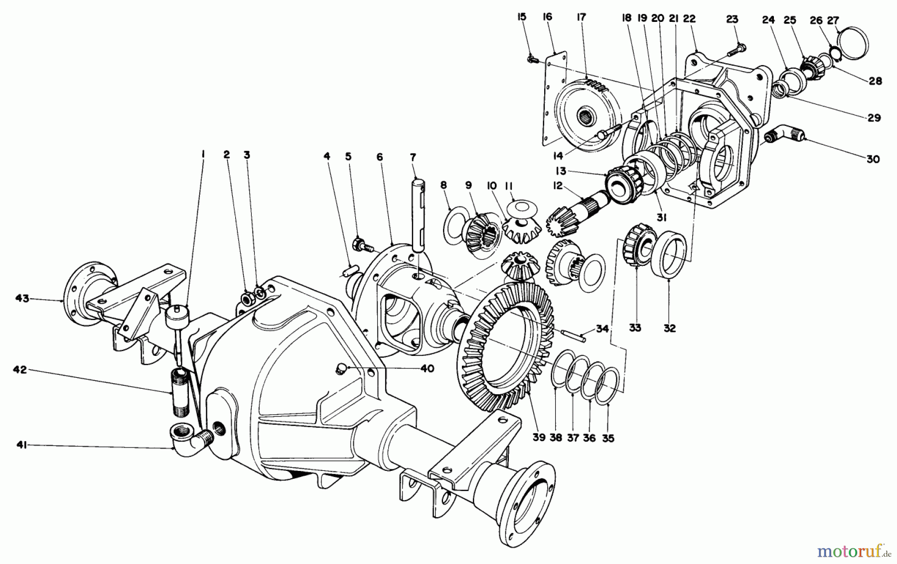 Toro Neu Mowers, Deck Assembly Only 30555 (200) - Toro 52
