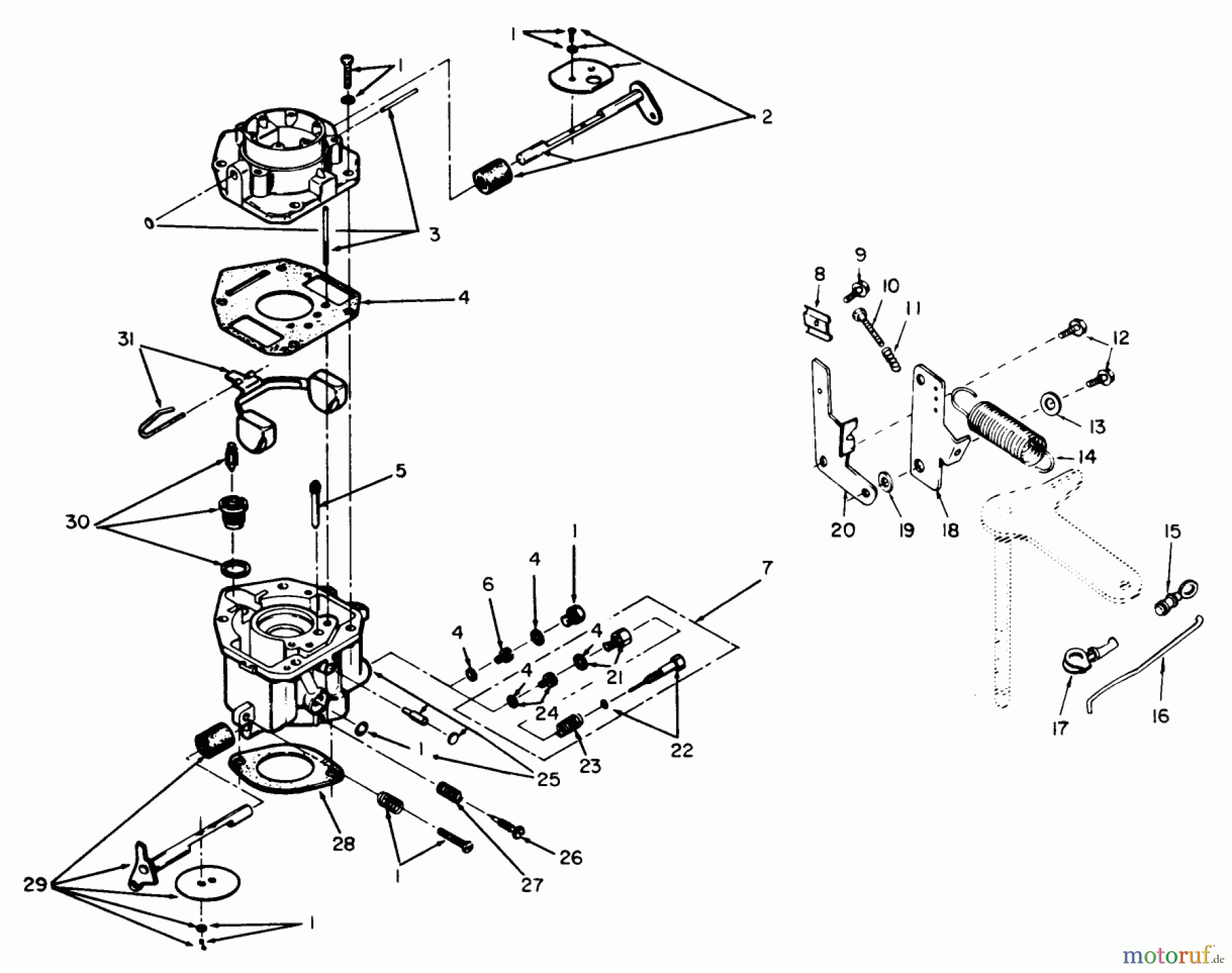 Toro Neu Mowers, Deck Assembly Only 30555 (200) - Toro 52