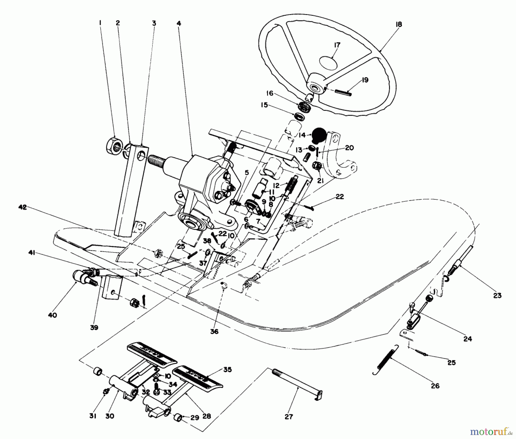 Toro Neu Mowers, Deck Assembly Only 30555 (200) - Toro 52