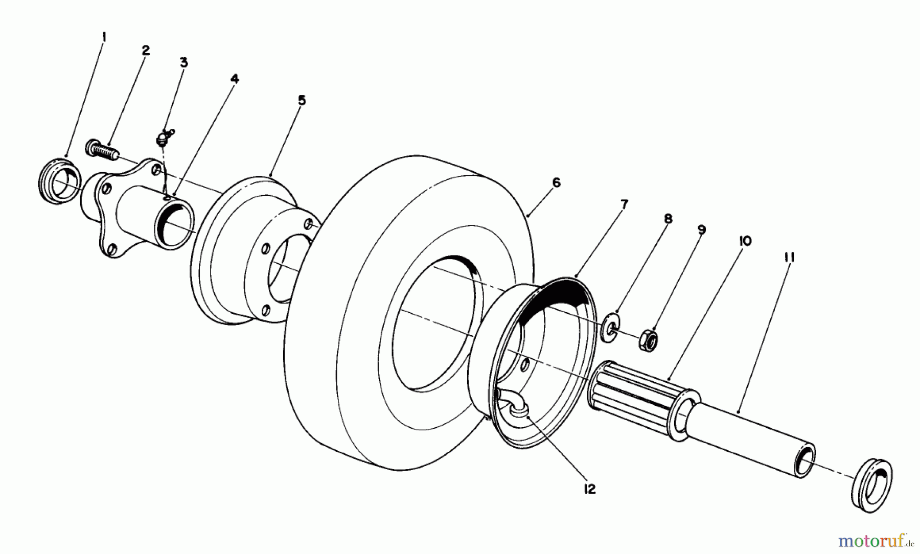 Toro Neu Mowers, Deck Assembly Only 30555 (200) - Toro 52