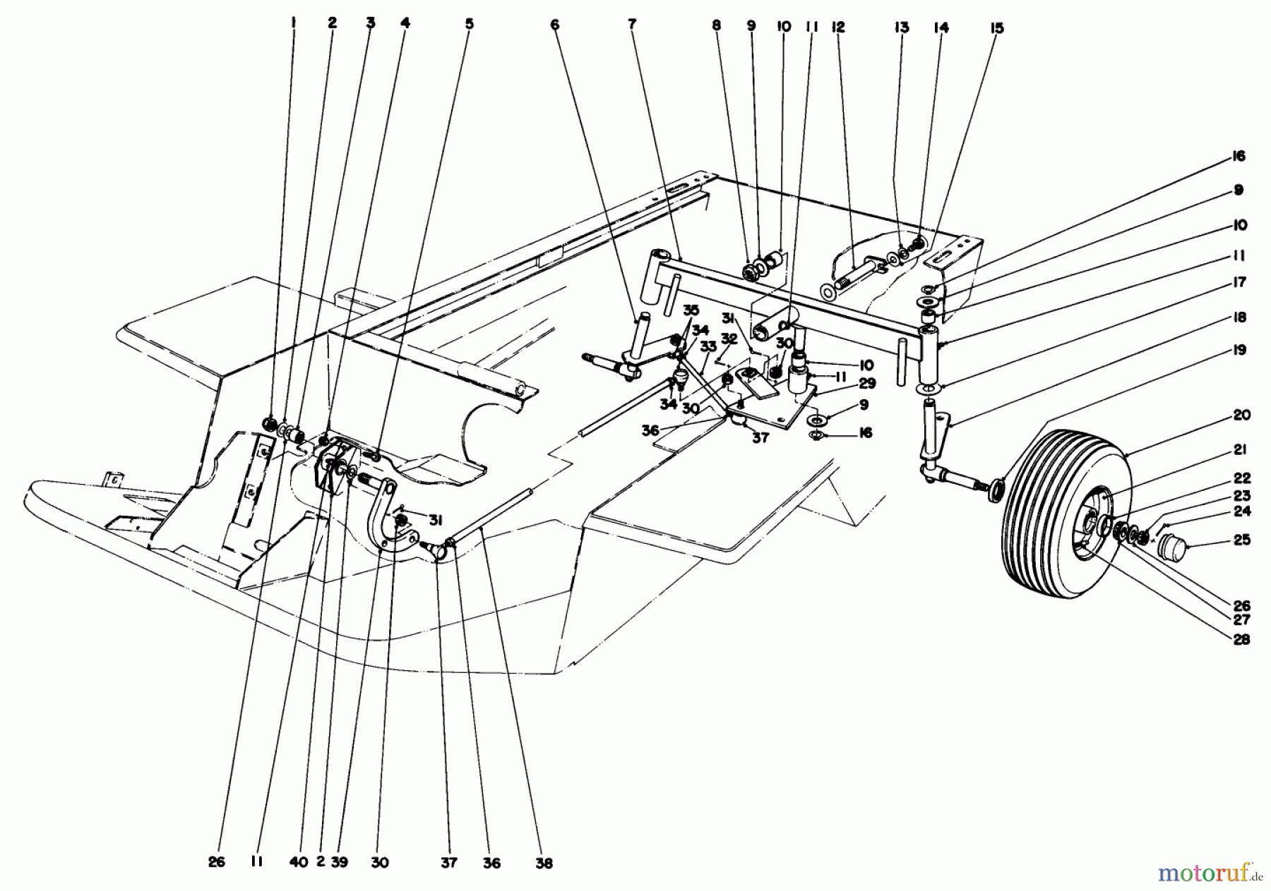 Toro Neu Mowers, Deck Assembly Only 30562 (200) - Toro 62