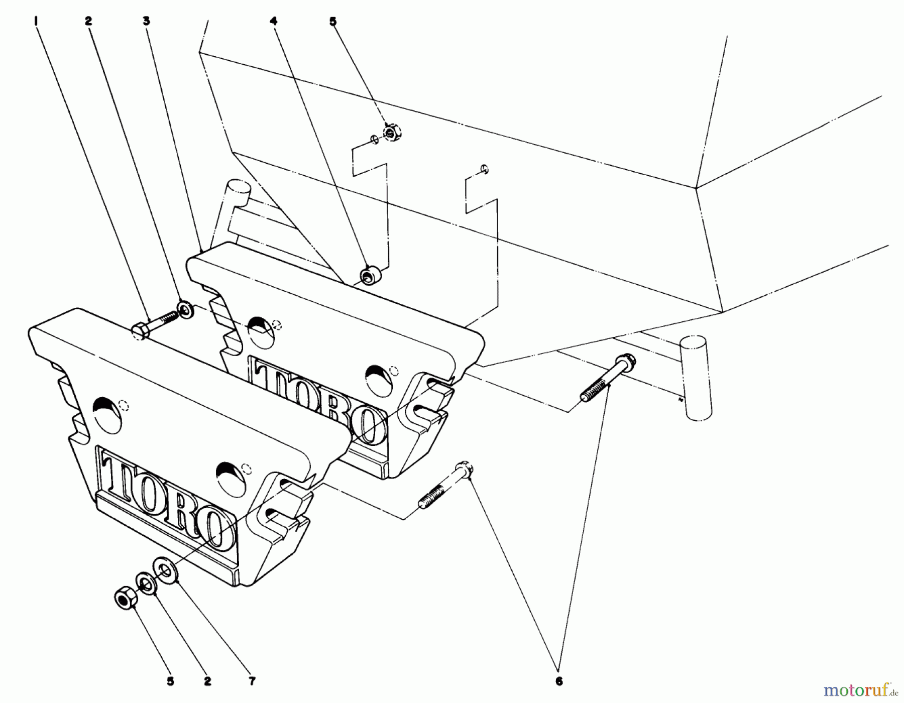 Toro Neu Mowers, Deck Assembly Only 30562 (200) - Toro 62