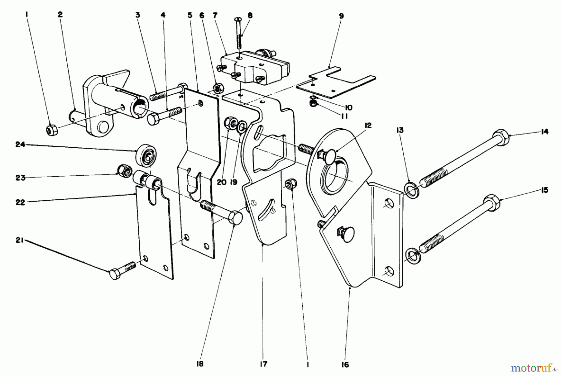Toro Neu Mowers, Deck Assembly Only 30575 - Toro 72