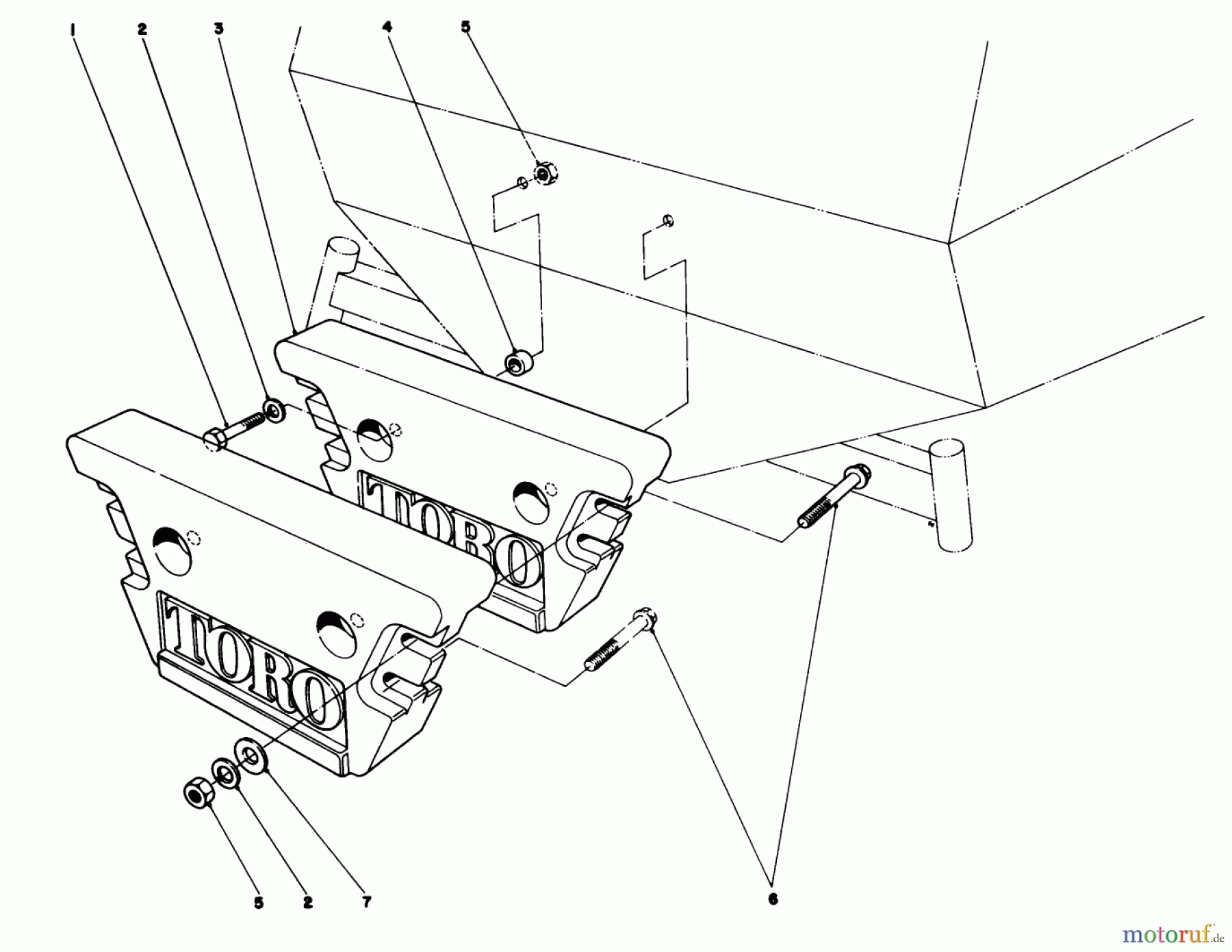 Toro Neu Mowers, Deck Assembly Only 30555 (200) - Toro 52