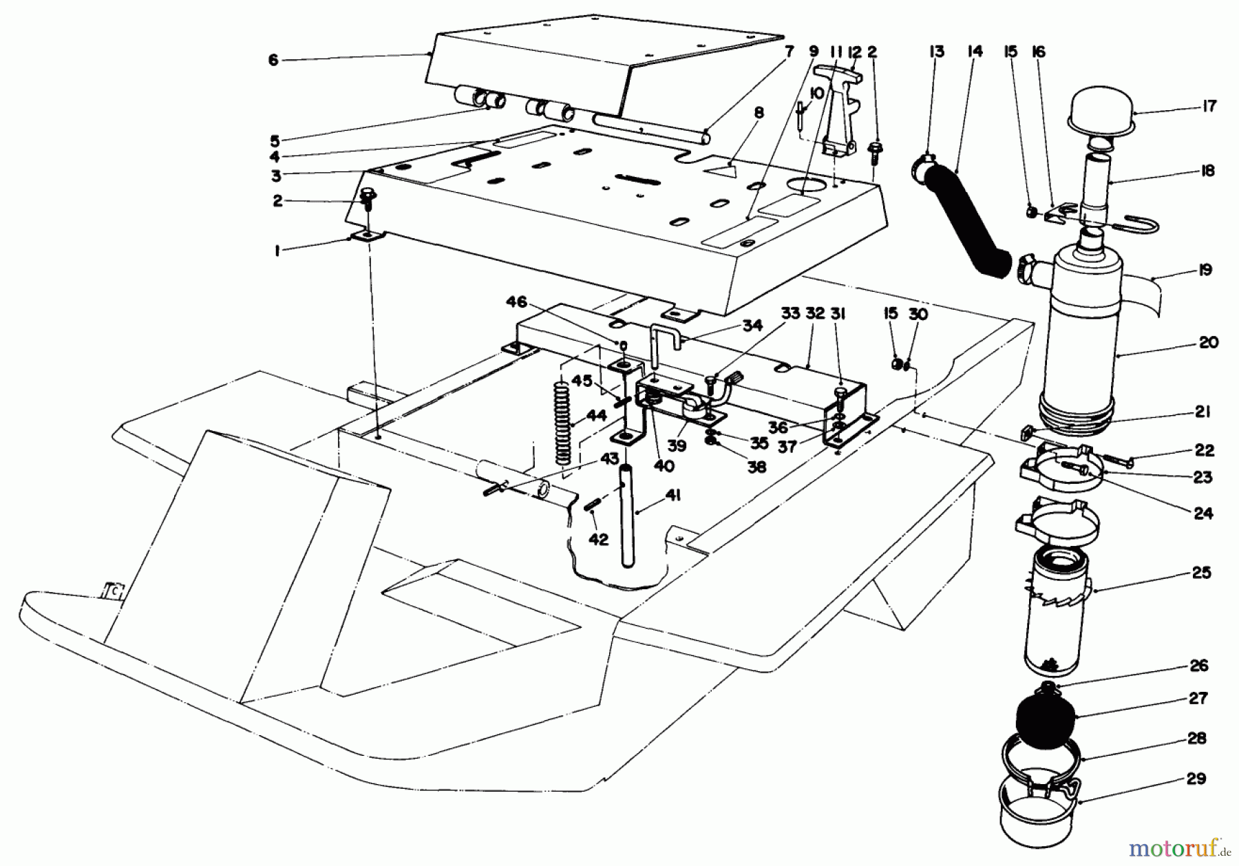 Toro Neu Mowers, Deck Assembly Only 30575 - Toro 72