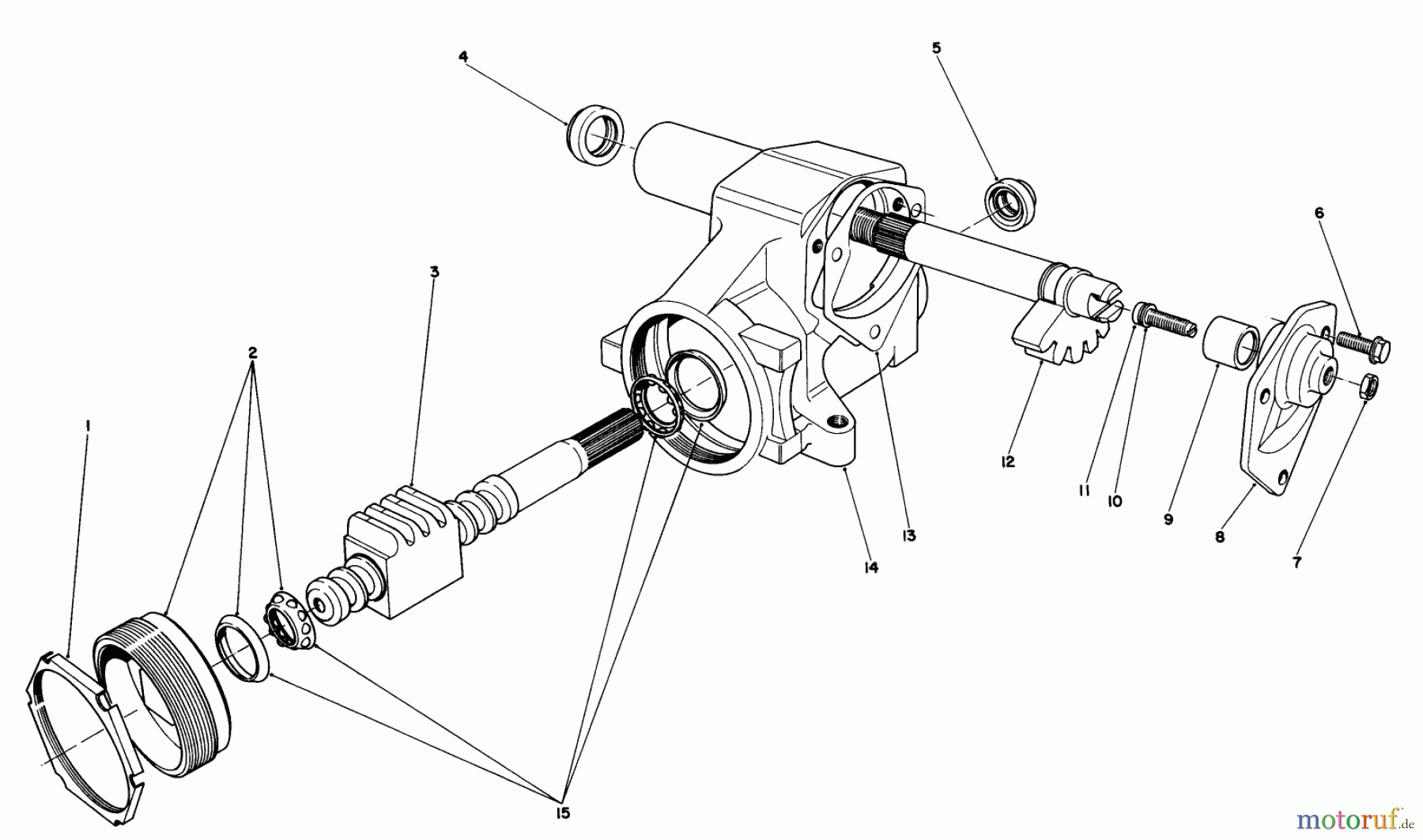 Toro Neu Mowers, Deck Assembly Only 30555 (200) - Toro 52