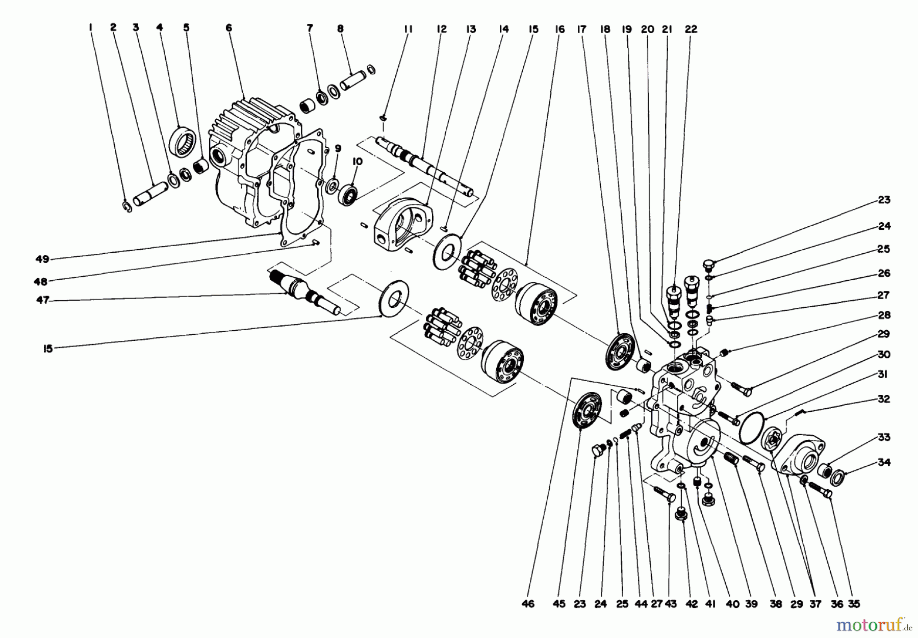 Toro Neu Mowers, Deck Assembly Only 30575 - Toro 72