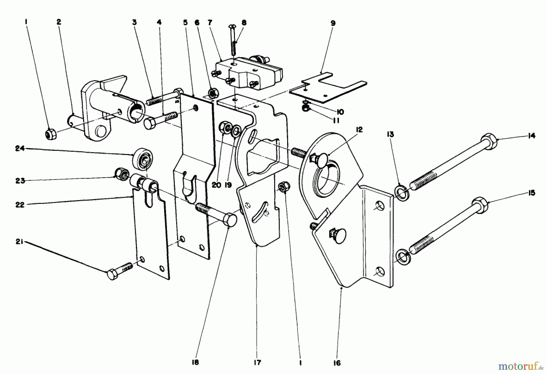Toro Neu Mowers, Deck Assembly Only 30555 (200) - Toro 52